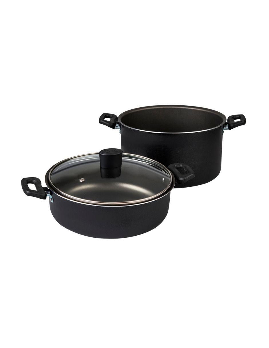 Batería de cocina Sabor de aluminio antiadherente convencional 16 piezas