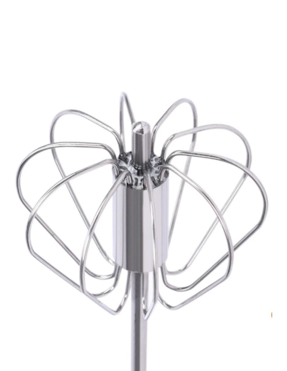 Batidor Hometech de acero inoxidable 2