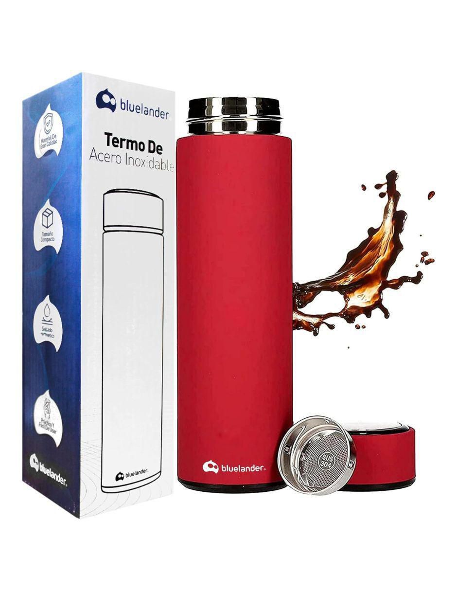Termo de acero inoxidable con tapa rosca 2
