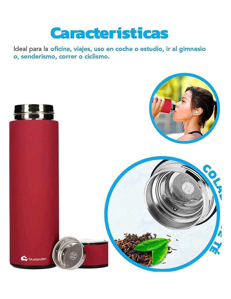 Termo de acero inoxidable con tapa rosca 6