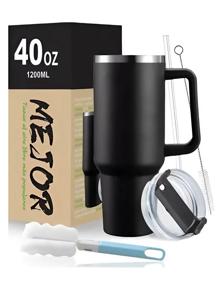 Termo de acero inoxidable con tapa rosca 3