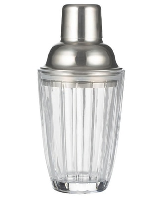 Coctelera de vidrio