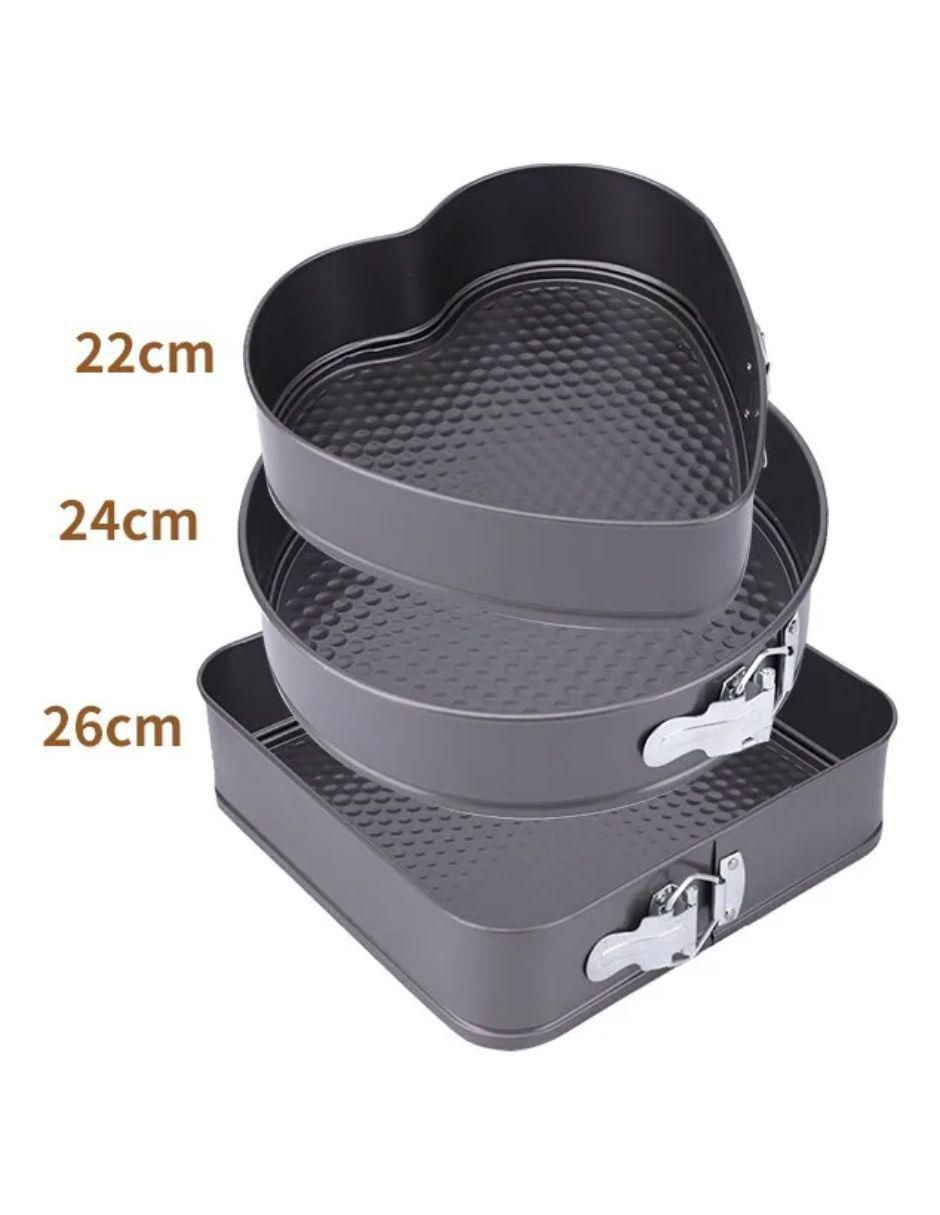 Set moldes aluminio diferentes diseños 5