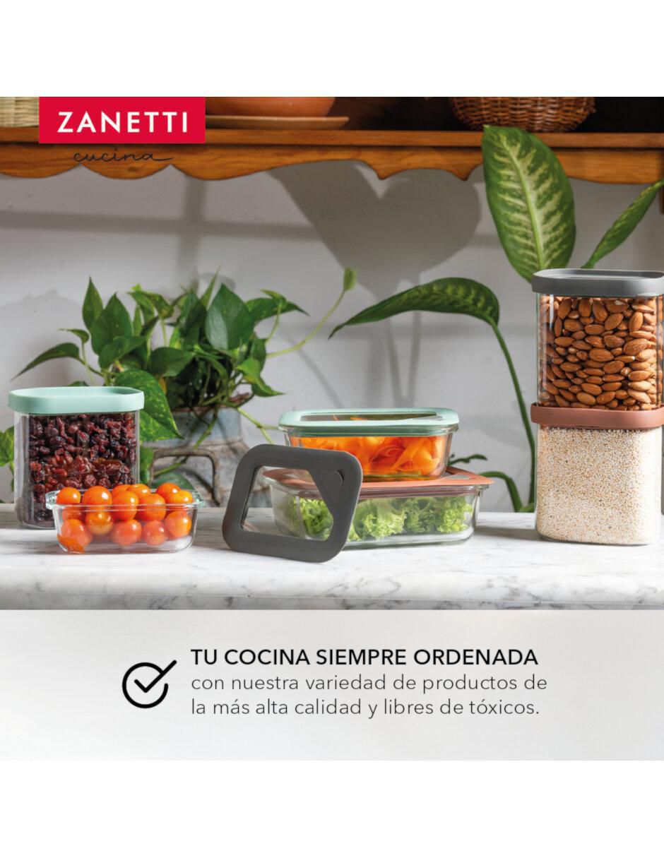 Set contenedores de vidrio 3 piezas 6
