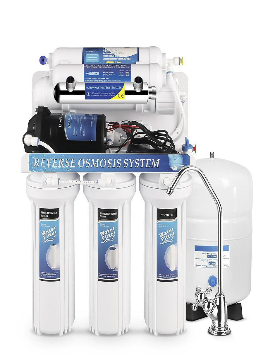 Filtro purificador de agua Mibo Water 7 etapas ósmosis inversa