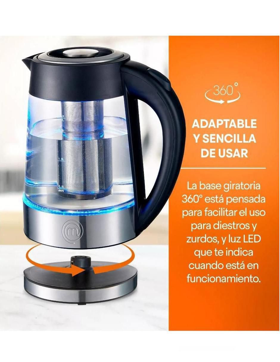 Tetera eléctrica Genérica de acero inoxidable