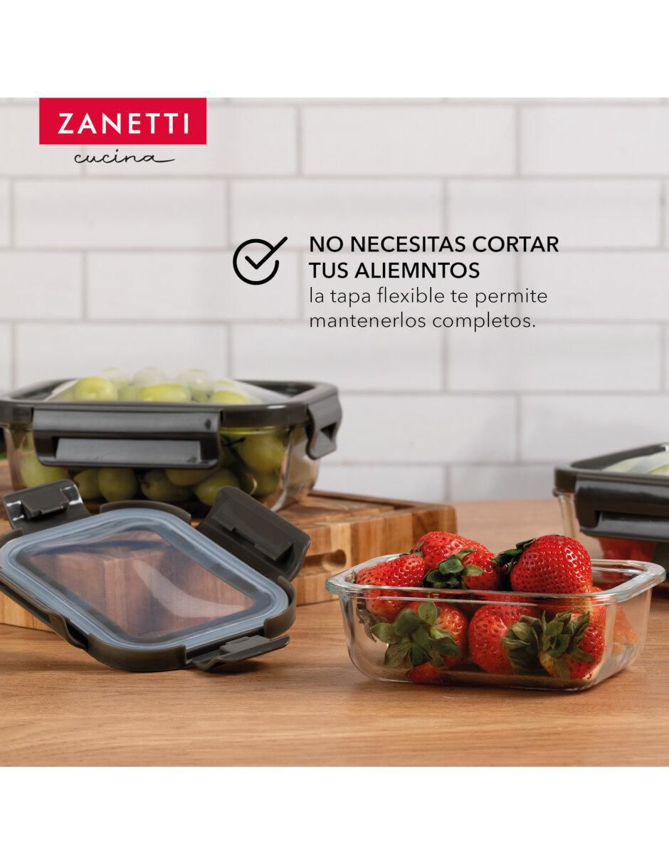 Set contenedores de vidrio 3 piezas 7