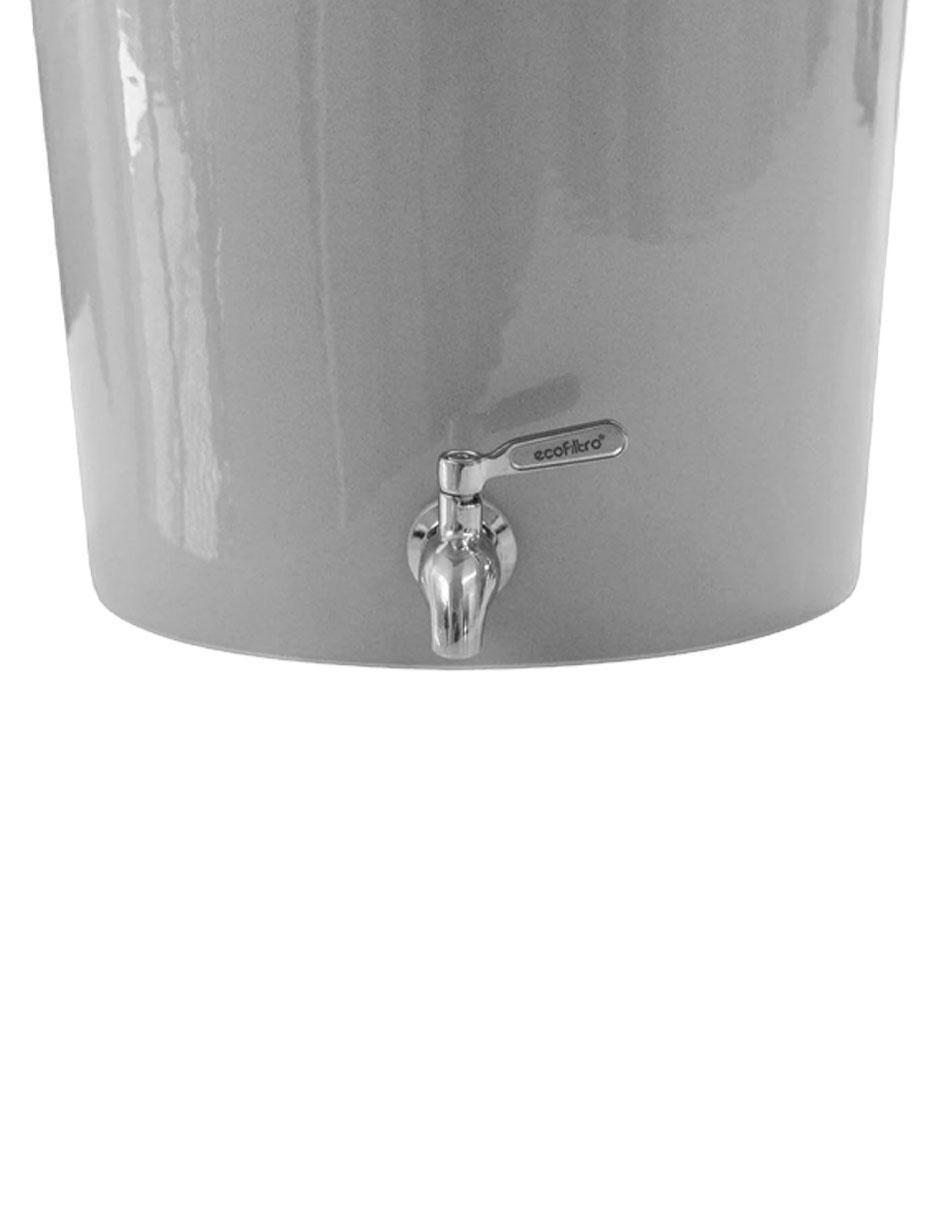 Purificador, dispensador y filtro de agua Ecofiltro cerámica 20L Ed tradic