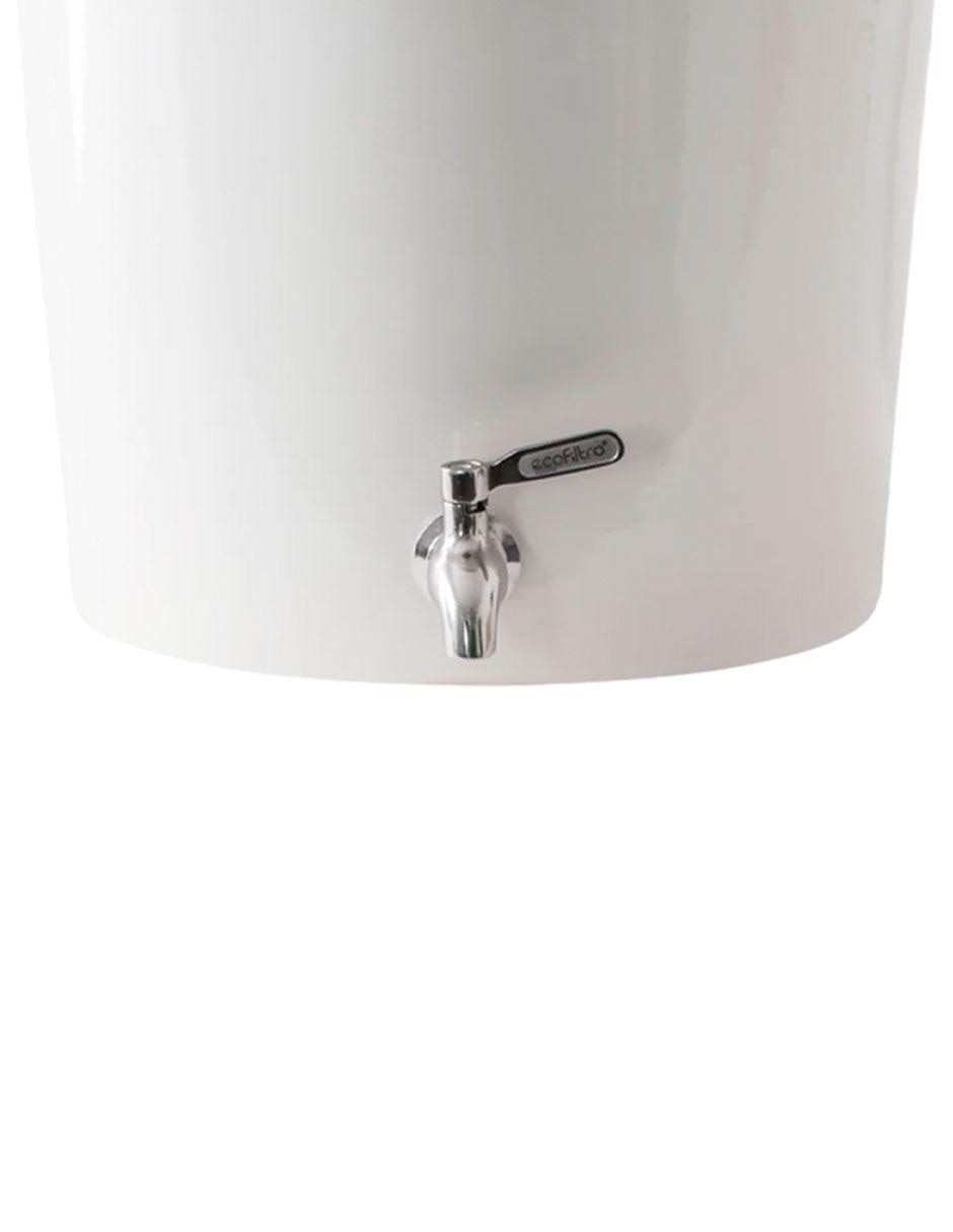 Purificador, dispensador y filtro de agua Ecofiltro cerámica 20L Ed tradic