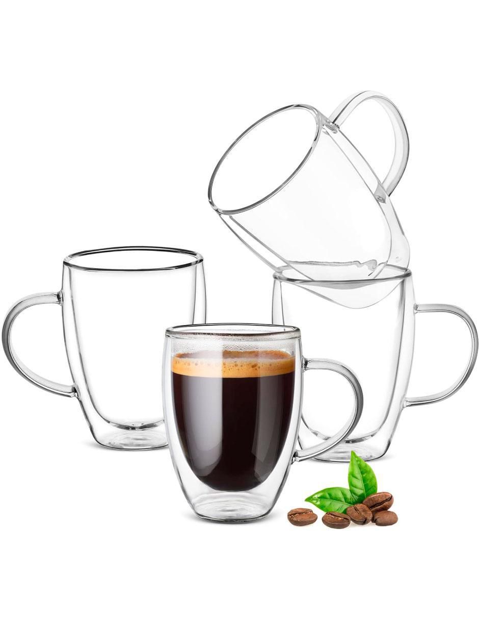 Set de tazas doble pared 4 piezas Set de tazas doble pared 4 piezas