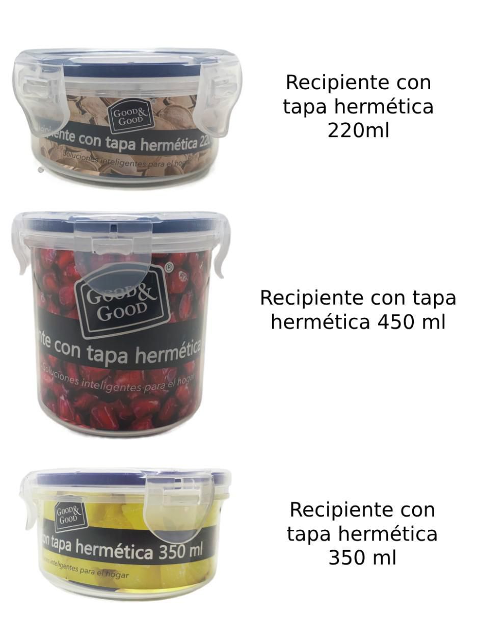 Set contenedores 9 piezas