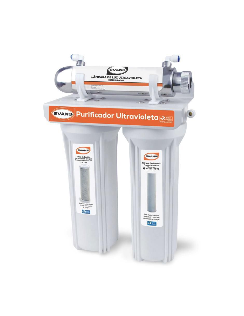 Filtro purificador de agua Evans UV-30