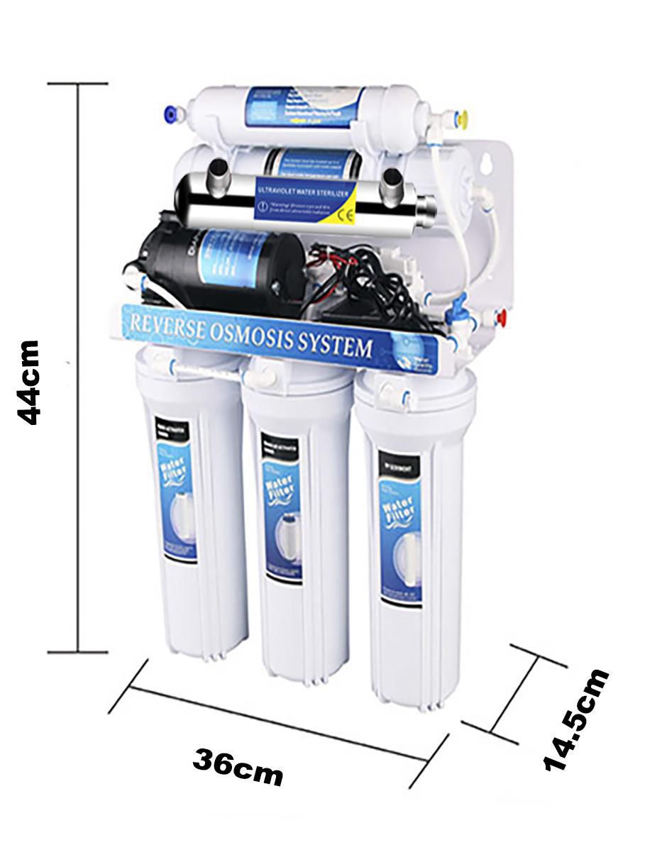 Filtro purificador de agua Mibo Water 6 etapas UV