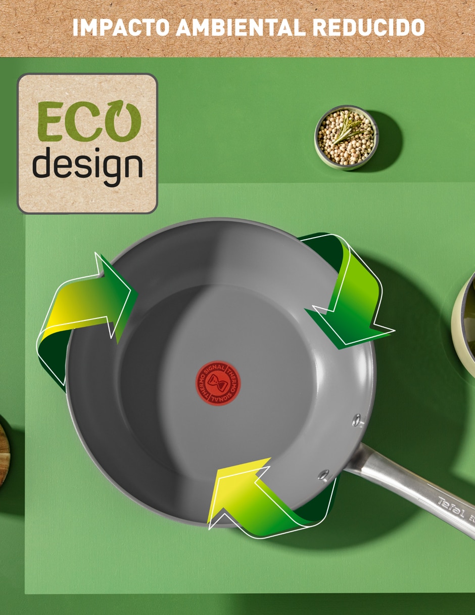 Sartén Wok Renew de cerámica