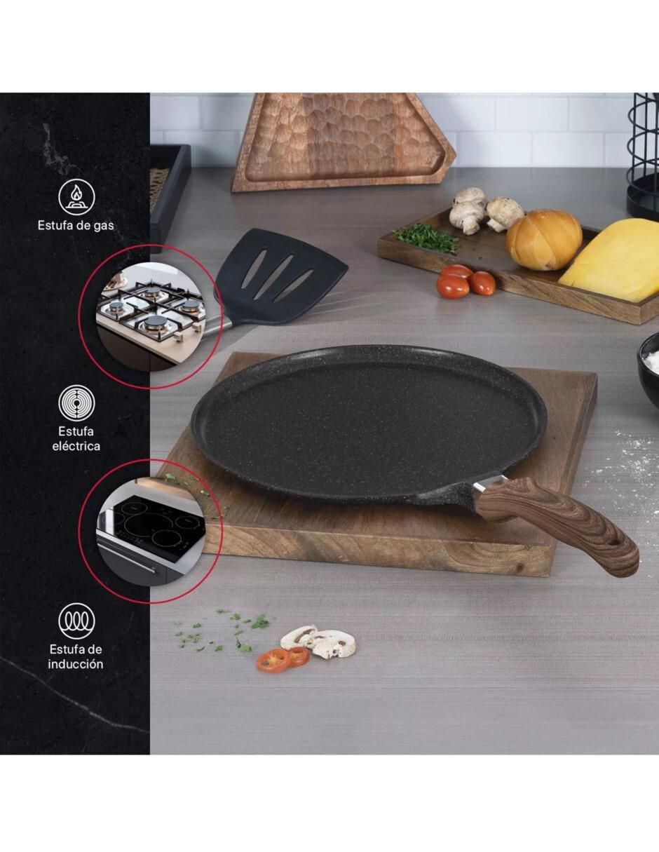 Sartén de aluminio fundido