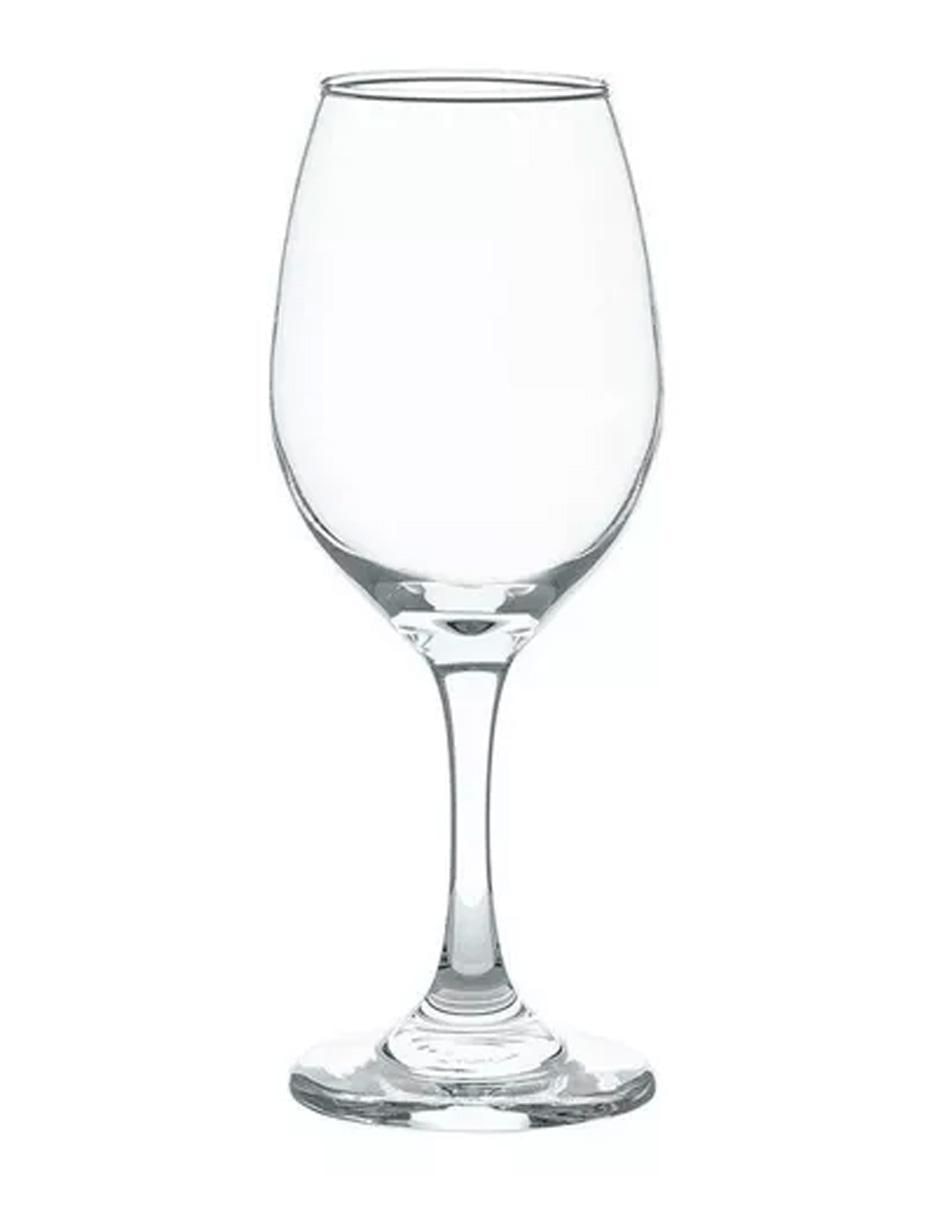 Copa para vino de vidrio 6 piezas 4