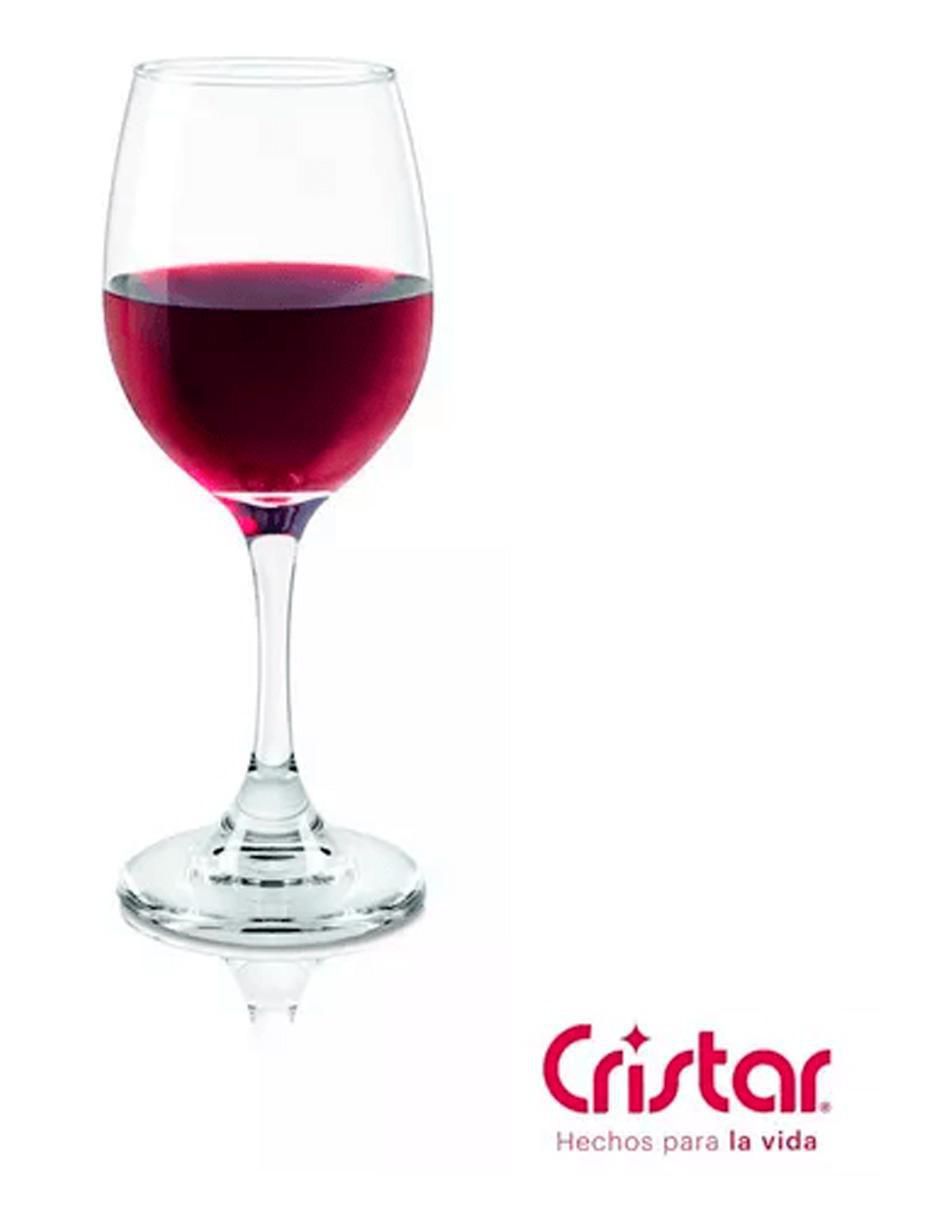 Copa para vino de vidrio 6 piezas 3