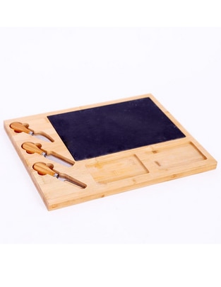 Tabla para queso Zense Heras de bambú
