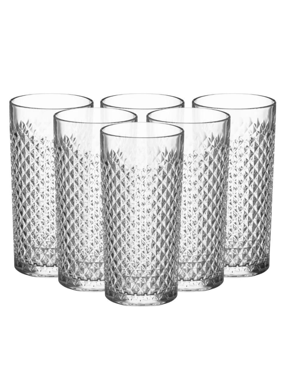 Set vaso Doble Pack Carat de vidrio con 6 piezas Set vaso Doble Pack Carat de vidrio con 6 piezas