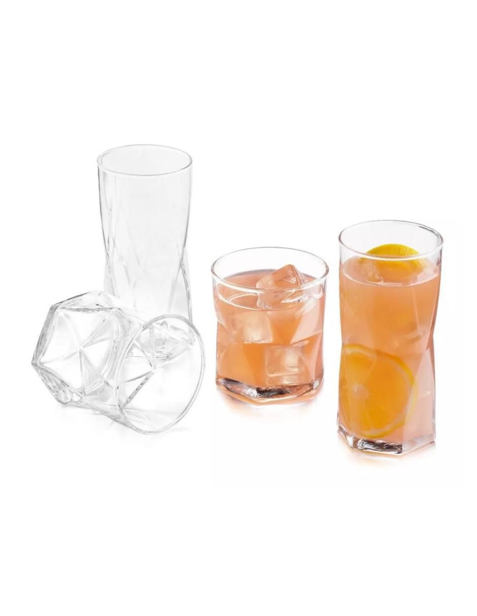 Set de vasos para agua Stovmex Rombus de vidrio con 8 piezas 3