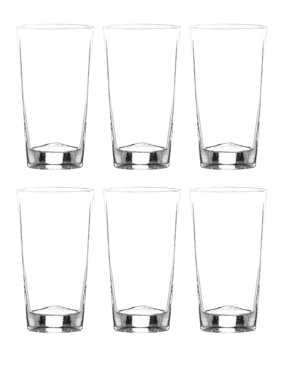 Set de vasos para agua Stovmex Niza de vidrio con 6 piezas Set de vasos para agua Stovmex Niza de vidrio con 6 piezas
