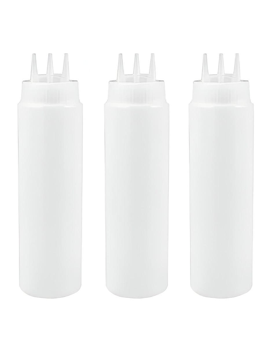 Set dispensador de jarabe de plástico 1