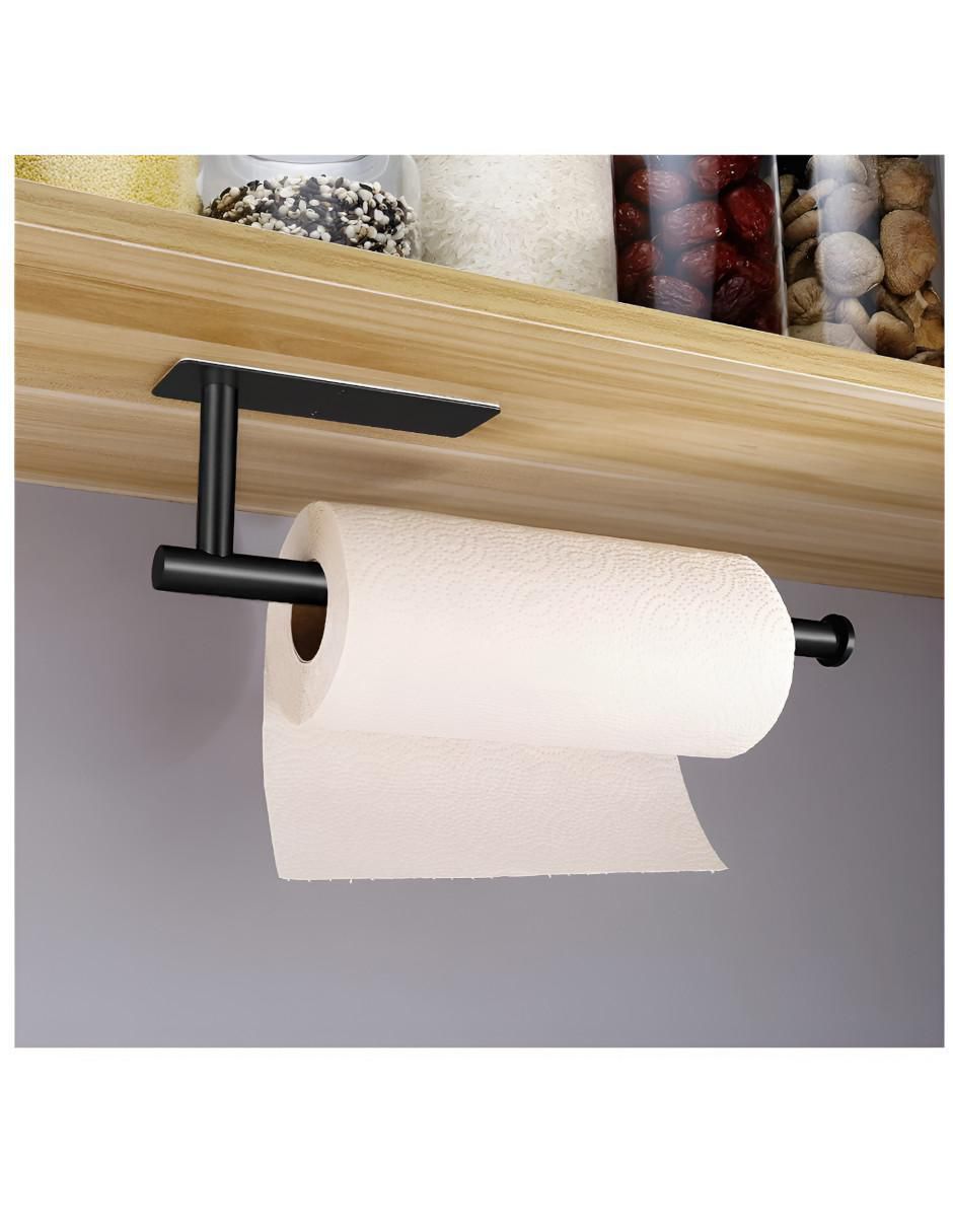 Portarollos de acero inoxidable 1 rollo 2