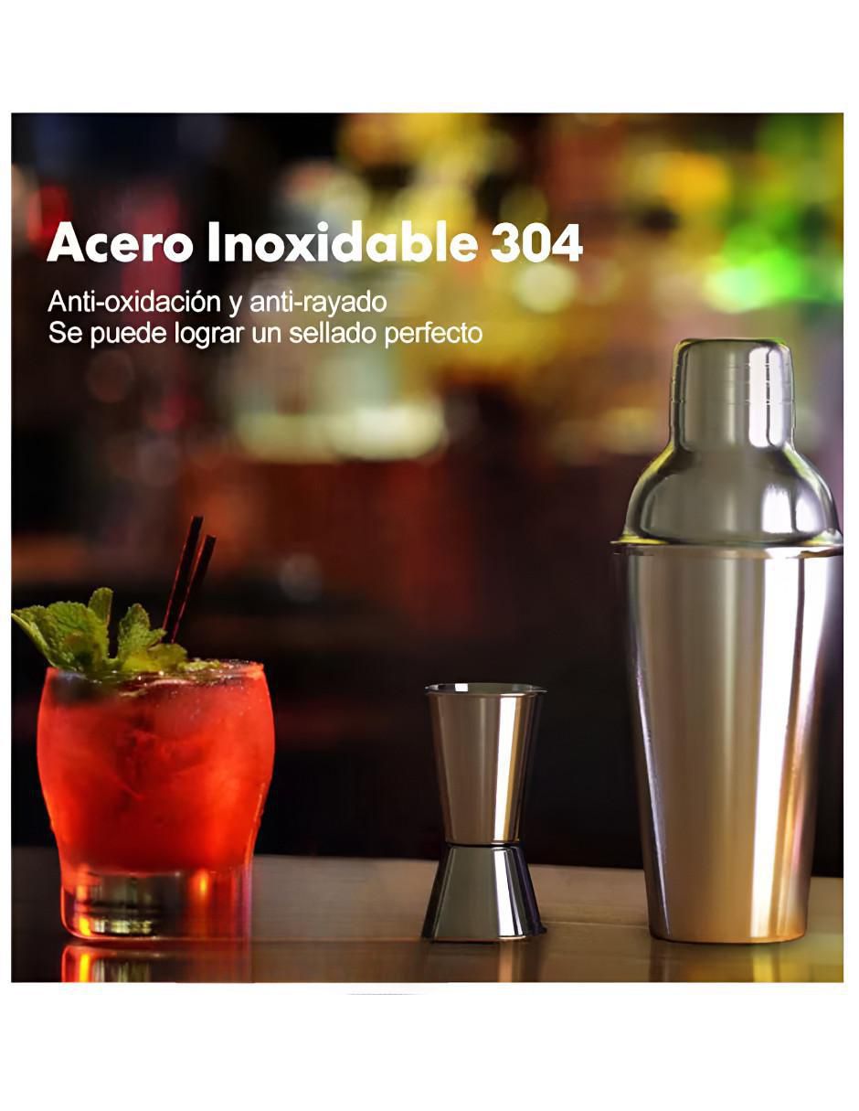 Set bar de acero inoxidable