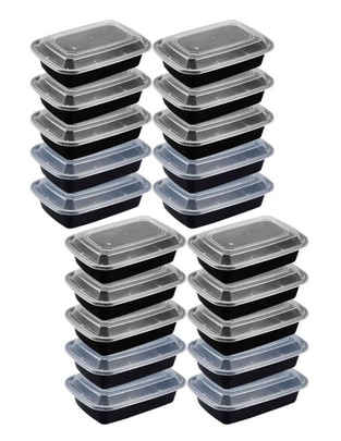 Set contenedores de plástico 20 piezas