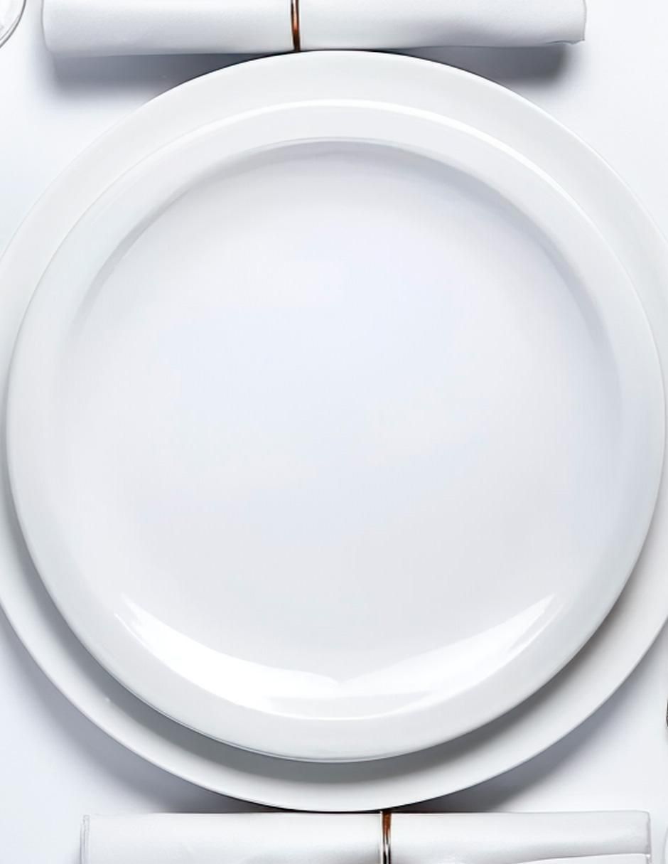 Plato trinche de melamina 6 piezas