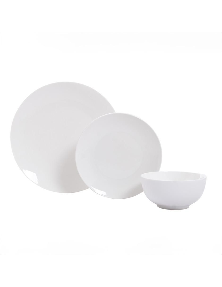 Vajilla cerrada de porcelana para 4 personas Vajilla cerrada de porcelana para 4 personas
