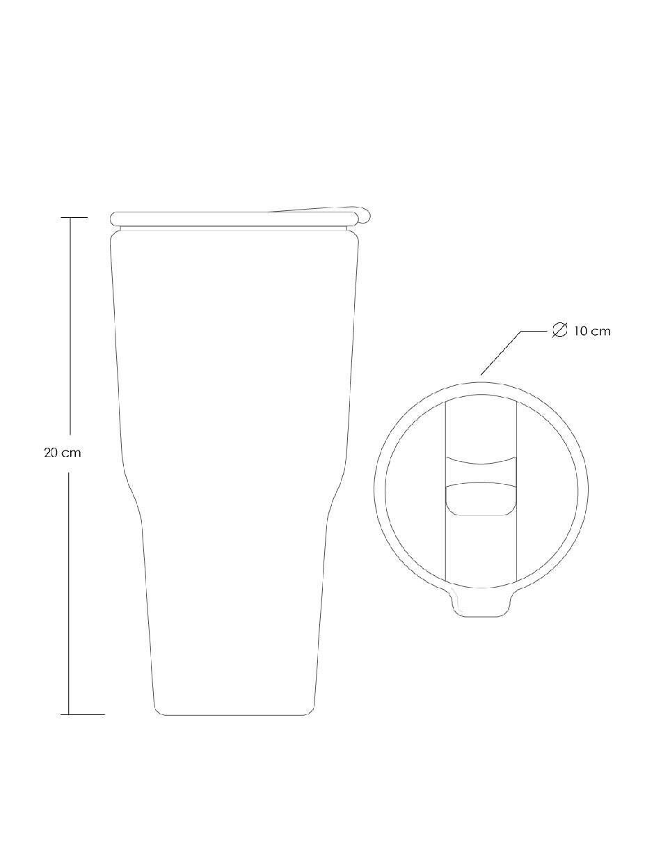 Termo doble pared de acero inoxidable con tapa push pull 3