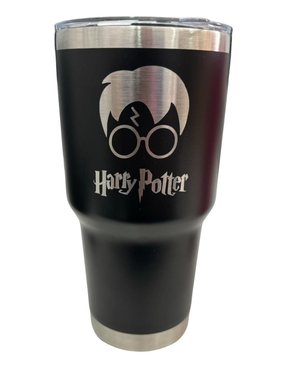 Termo de acero inoxidable Harry Potter Edición con tapa rosca 887 ml Termo de acero inoxidable Harry Potter Edición con tapa rosca 887 ml