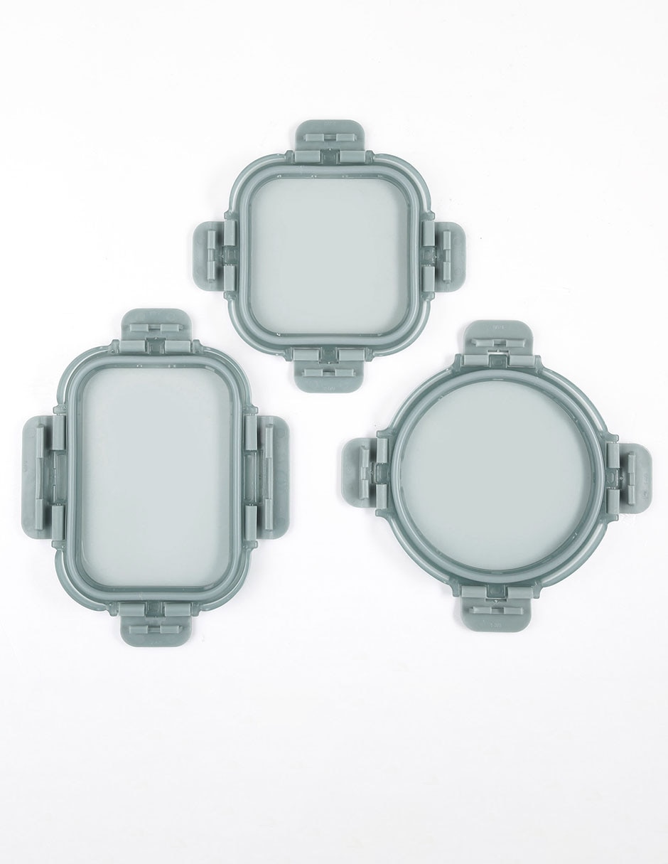 Set contenedores Heuman Brand de vidrio 12 piezas