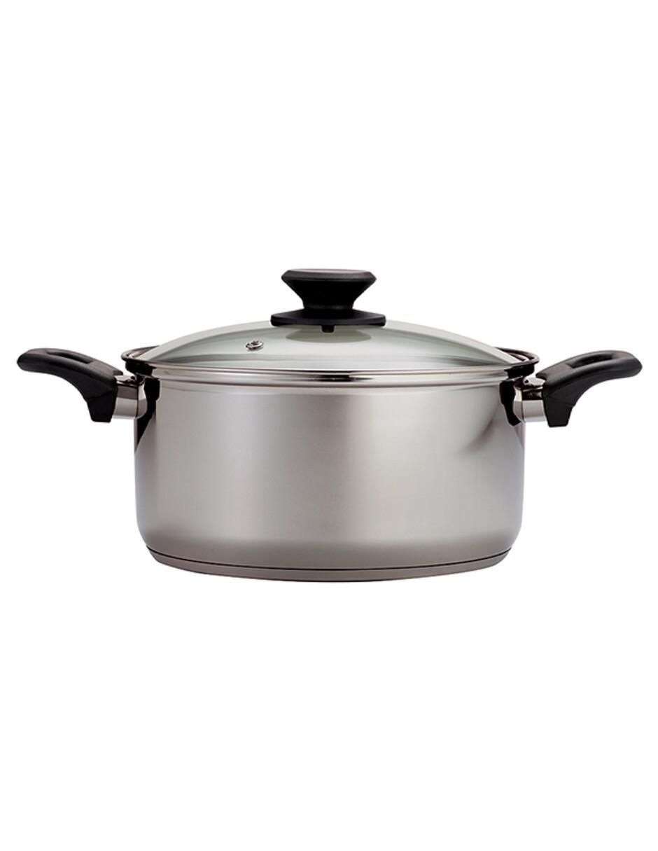Batería de cocina Primaware de acero inoxidable antiadherente convencional 10 piezas 8
