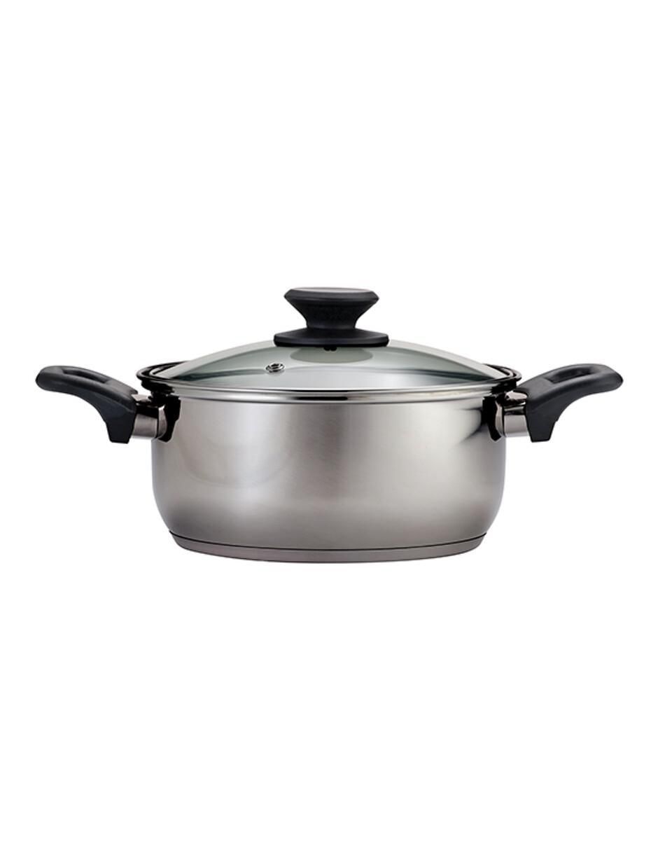 Batería de cocina Primaware de acero inoxidable antiadherente convencional 10 piezas 5