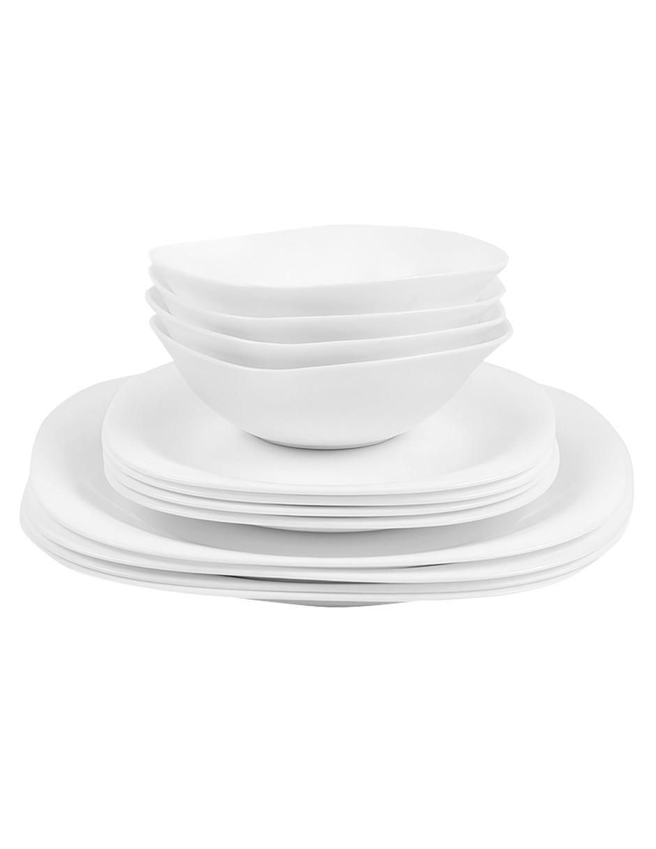 Vajilla cerrada de porcelana para 4 personas
