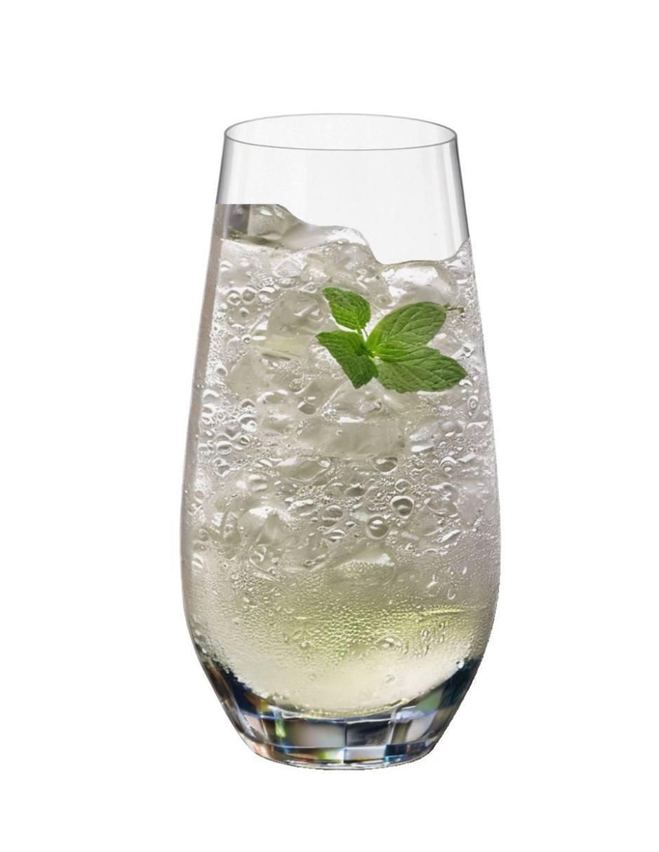 Set de vasos para agua Bohemia Columba de vidrio con 6 piezas 4