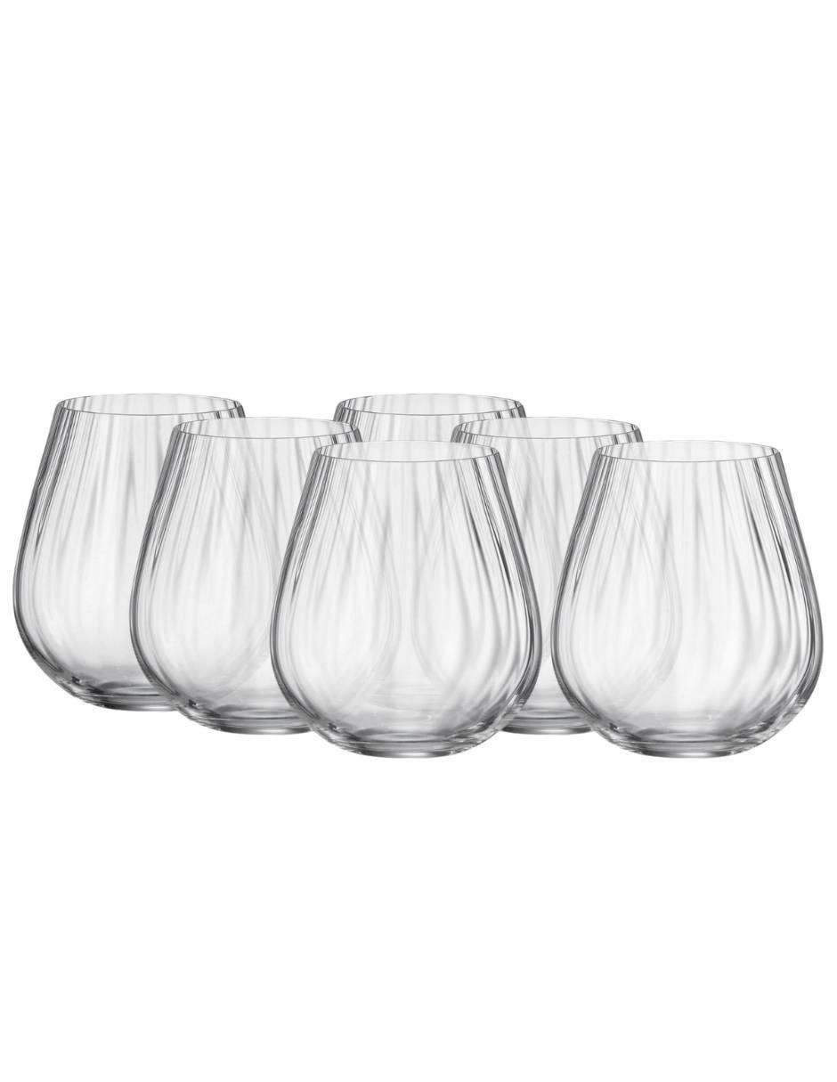 Set de vasos para agua Bohemia Columba Optic de vidrio con 6 piezas