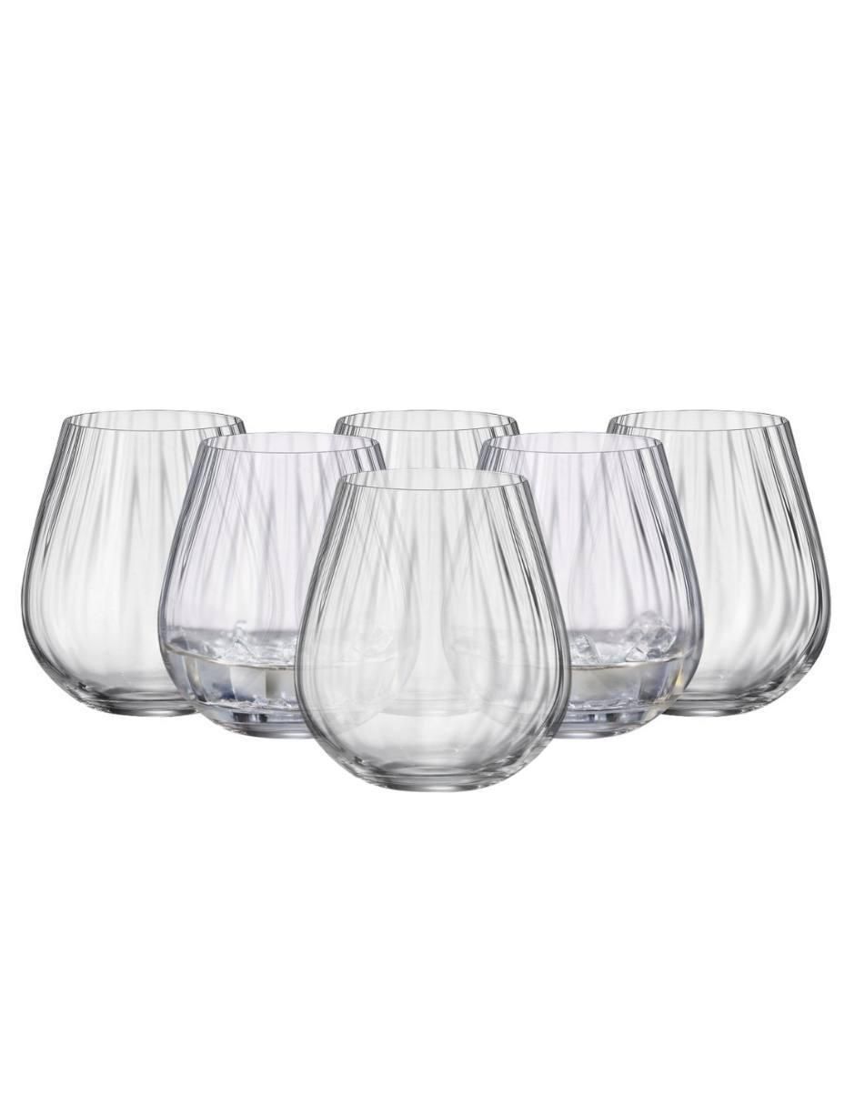 Set de vasos para agua Bohemia Columba Optic de vidrio con 6 piezas 4