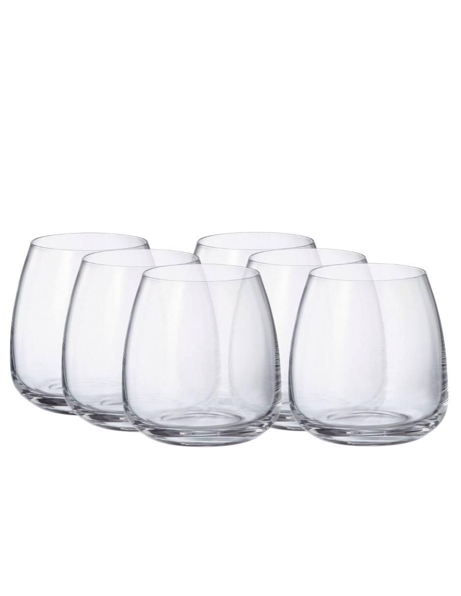 Set de vasos para agua Bohemia Anser de vidrio con 6 piezas Set de vasos para agua Bohemia Anser de vidrio con 6 piezas
