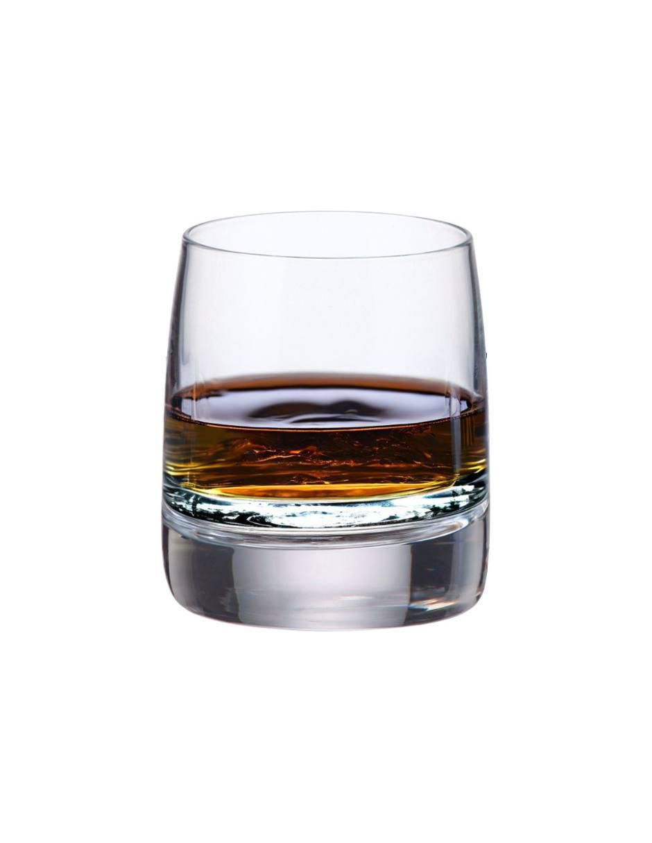 Set de vasos para agua Bohemia Pavo de vidrio con 6 piezas 3