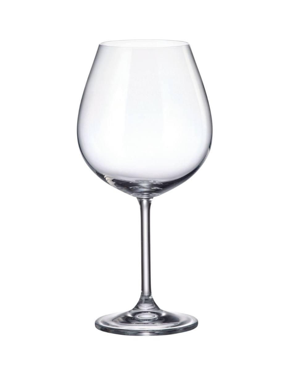 Copa para gin Bohemia Colibrí de vidrio 6 piezas 3