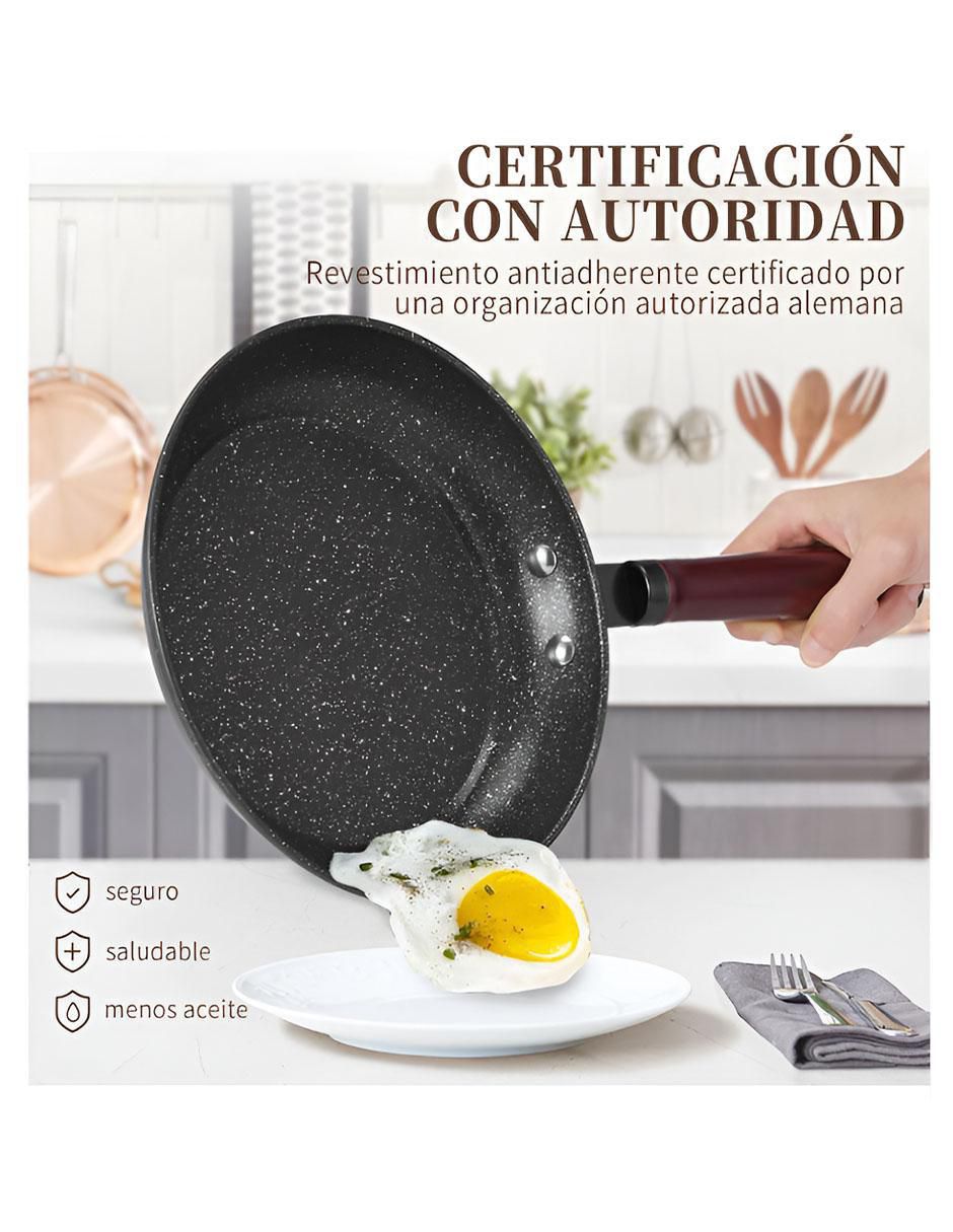 Set de sartenes de piedra 3 piezas