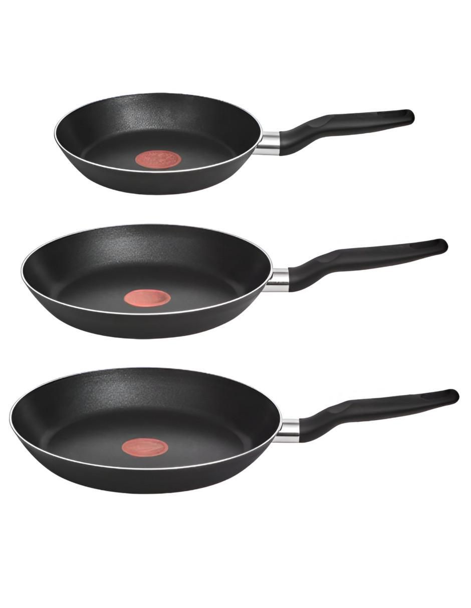 Set de sartenes de aluminio 3 piezas