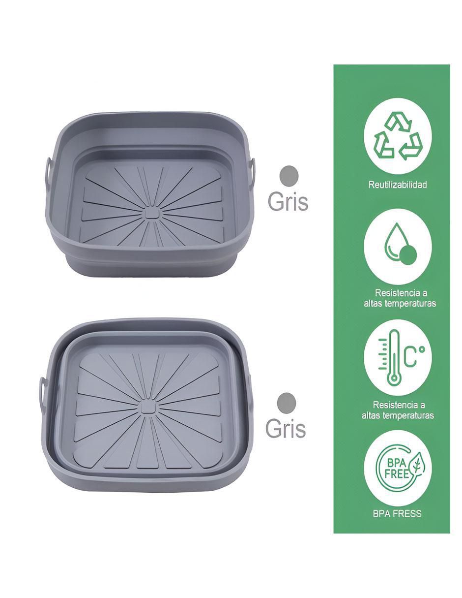 Set moldes silicón rectangular 3
