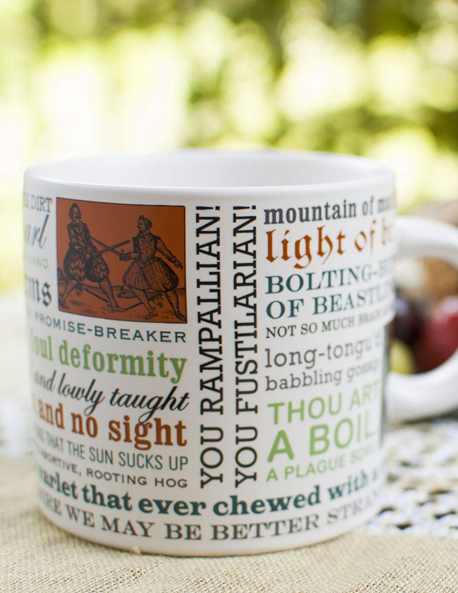 Taza de colección William Shakespeare 4