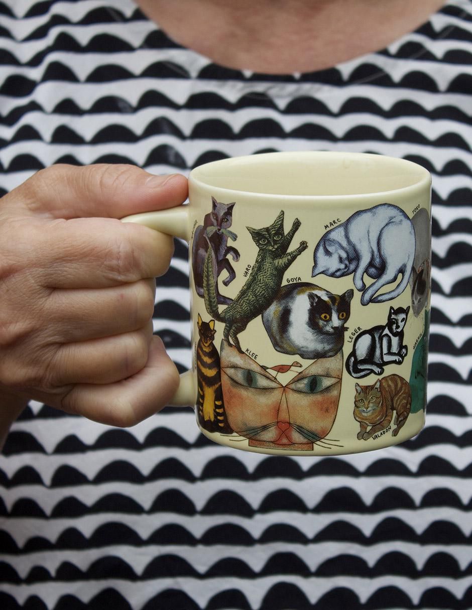 Taza de colección Gato Cheshire 3