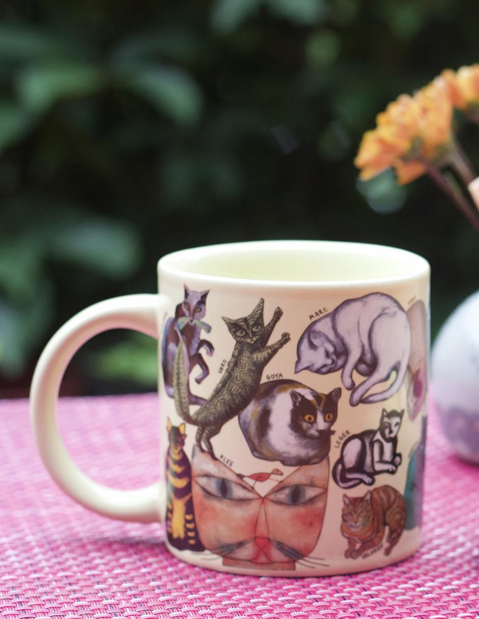Taza de colección Gato Cheshire 7