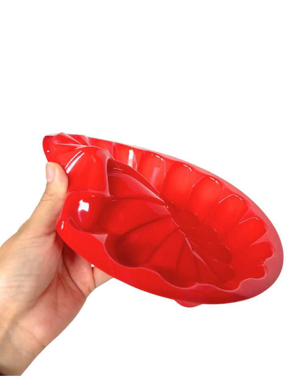 Molde para gelatinas silicón redondo